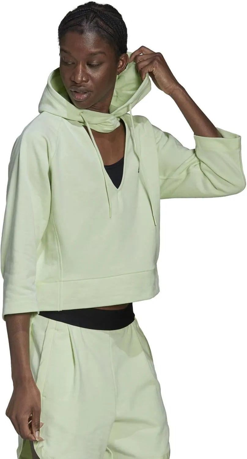 adidas Women's Sportwear Summer Hoodie, Almost Lime