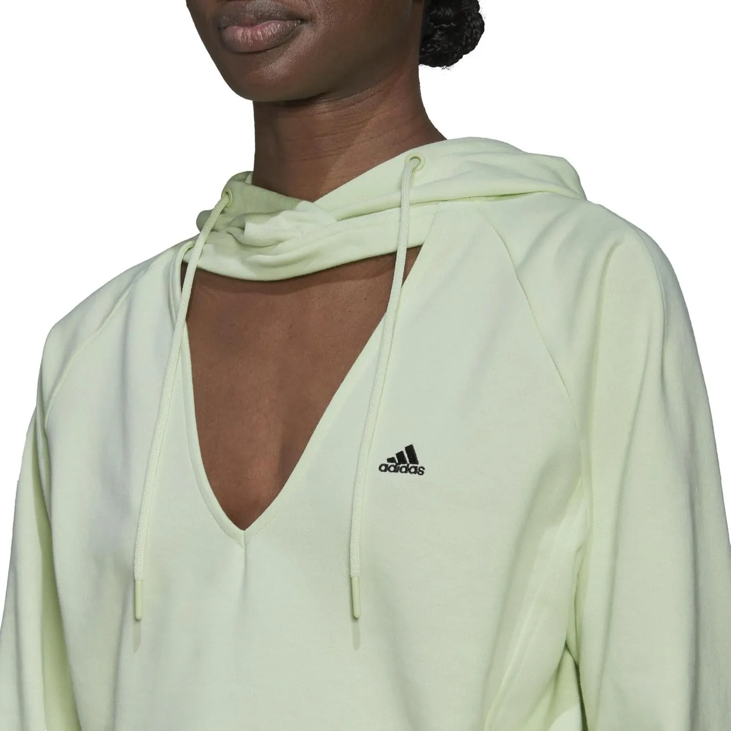 adidas Women's Sportwear Summer Hoodie, Almost Lime