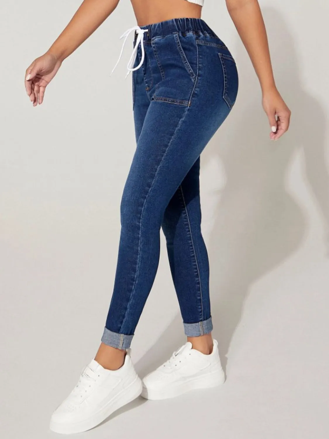 *APP EXCLUSIVE* Drawstring Jean Joggers