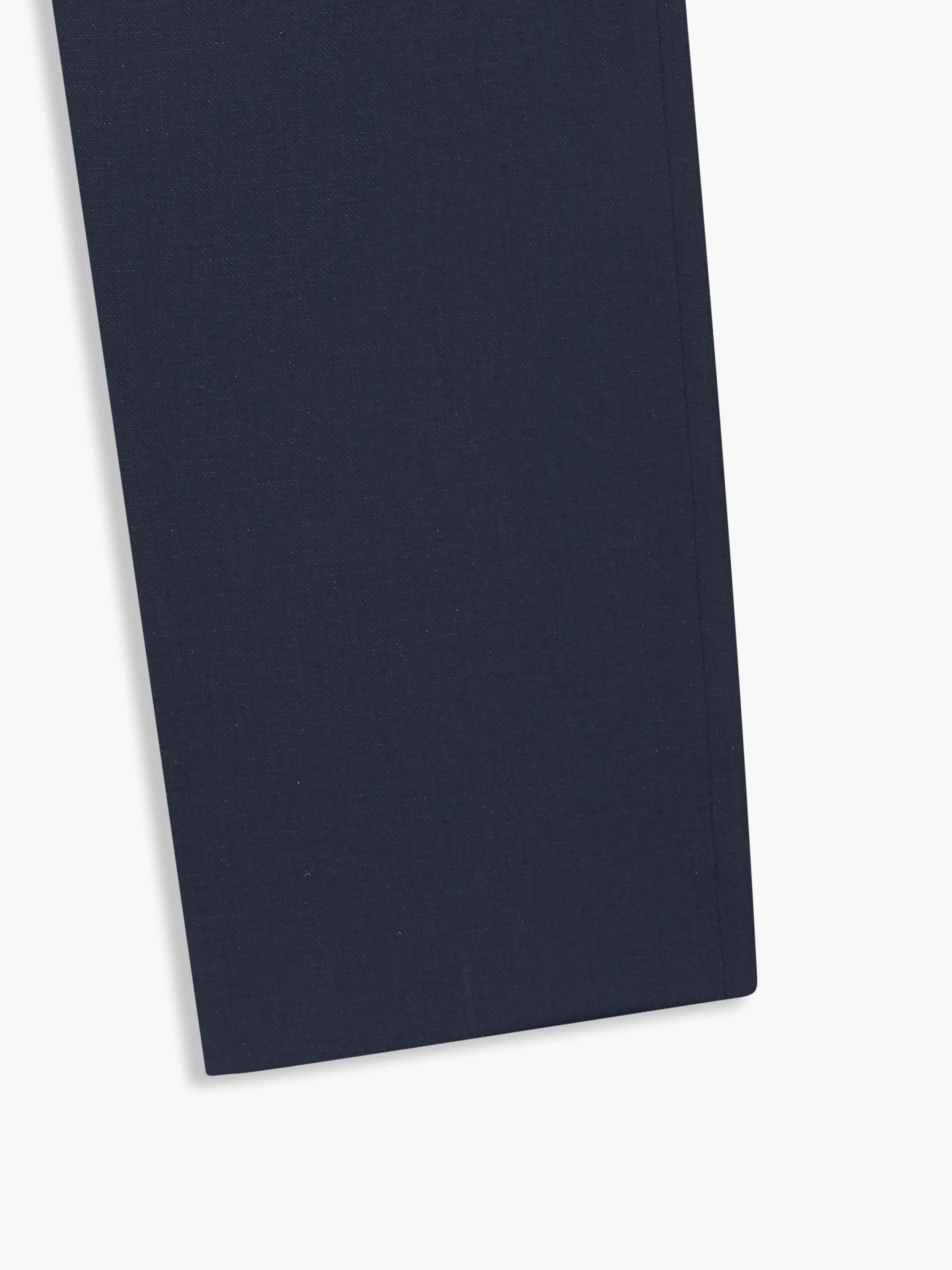 Archer Linen-Blend Slim Navy Suit Trouser