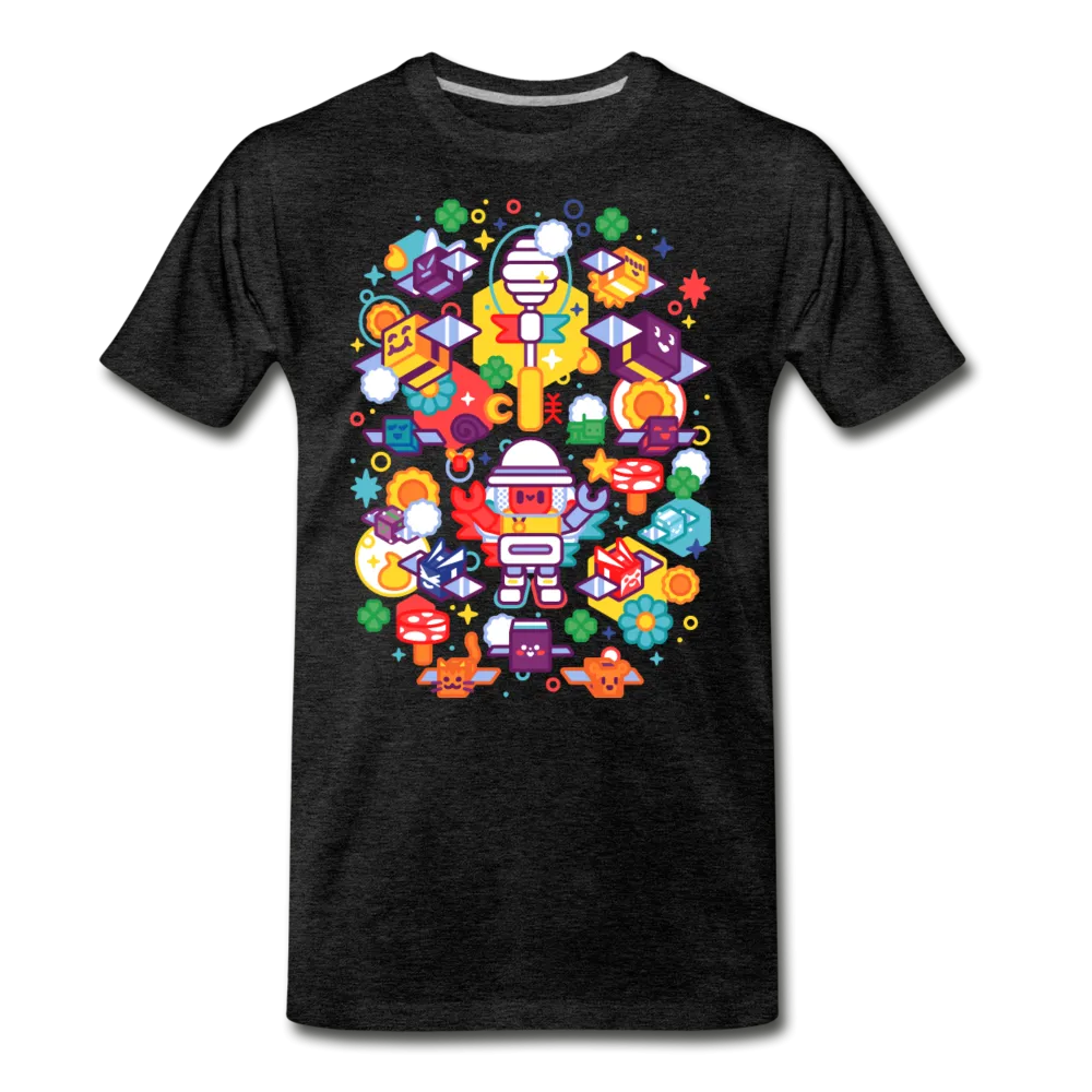 Bee Swarm - Stylized Beekeeper T-Shirt (Mens)