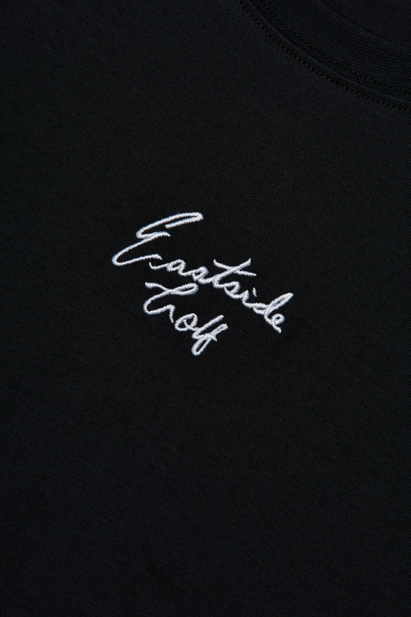 Black Women's Oversized Cropped Tee