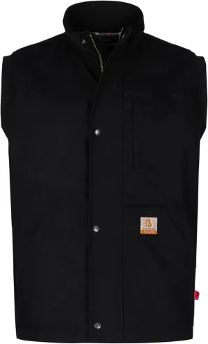 BOCOMAL FR Jacket Insulated Flame Resistant Duck Hooded Coat Outwear&Vest Light Water Repellent and Oil Resistant.