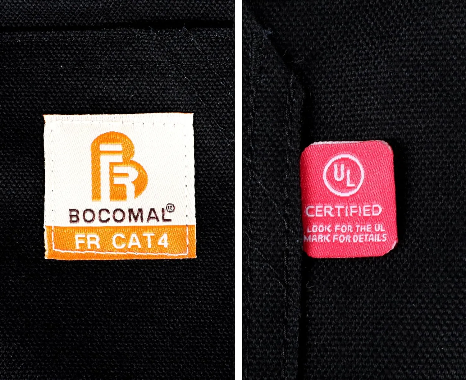 BOCOMAL FR Jacket Insulated Flame Resistant Duck Hooded Coat Outwear&Vest Light Water Repellent and Oil Resistant.