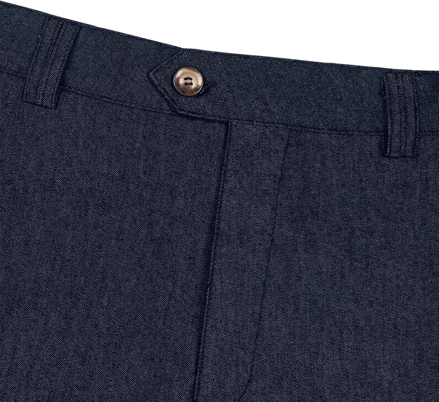 Business Dress Work Slim Fit Pants for Men Casual Button Zipper Classic Suit Pant Cotton Thin Quick Dry Trousers