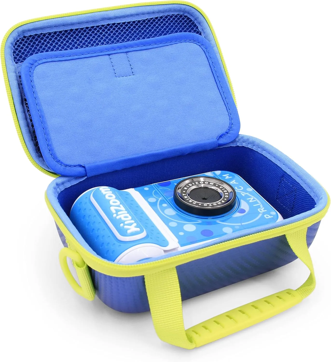 CASEMATIX Camera Case Compatible with Kidizoom PrintCam Printer Camera, Creator Cam Video Camera and Instant Camera Paper Refill Accessories, Includes Blue Case Only
