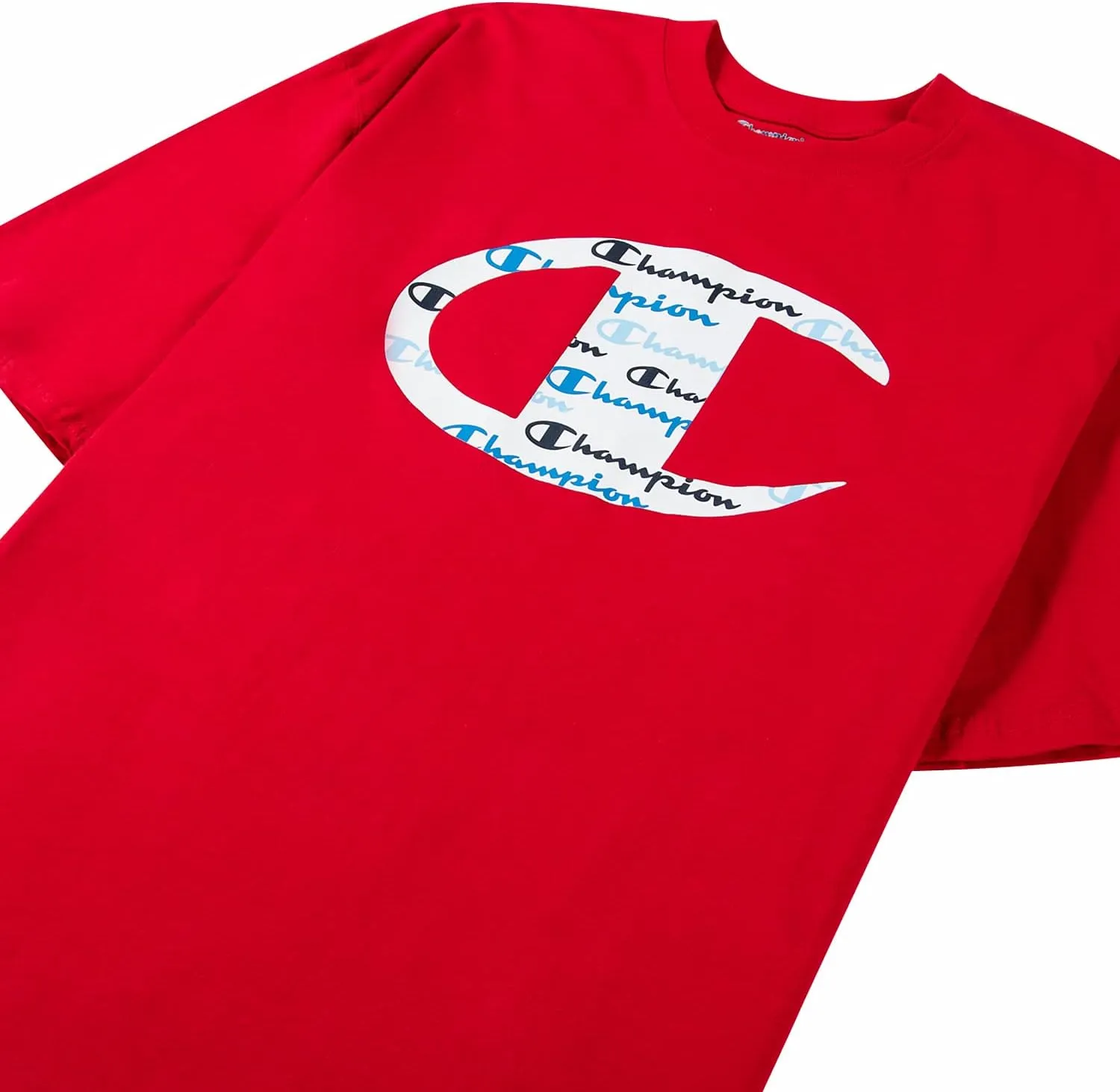 Champion Big and Tall T Shirts for Men – Crewneck Mens Big and Tall Graphic Tee