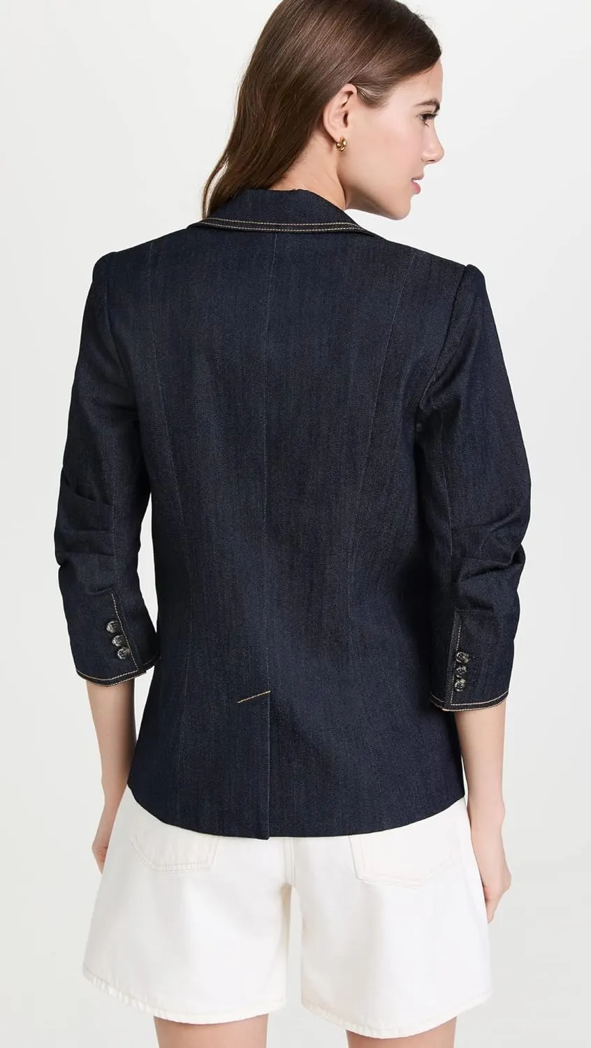 Cinq  Sept Women's Denim Khloe Blazer