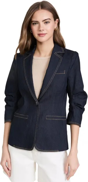 Cinq  Sept Women's Denim Khloe Blazer
