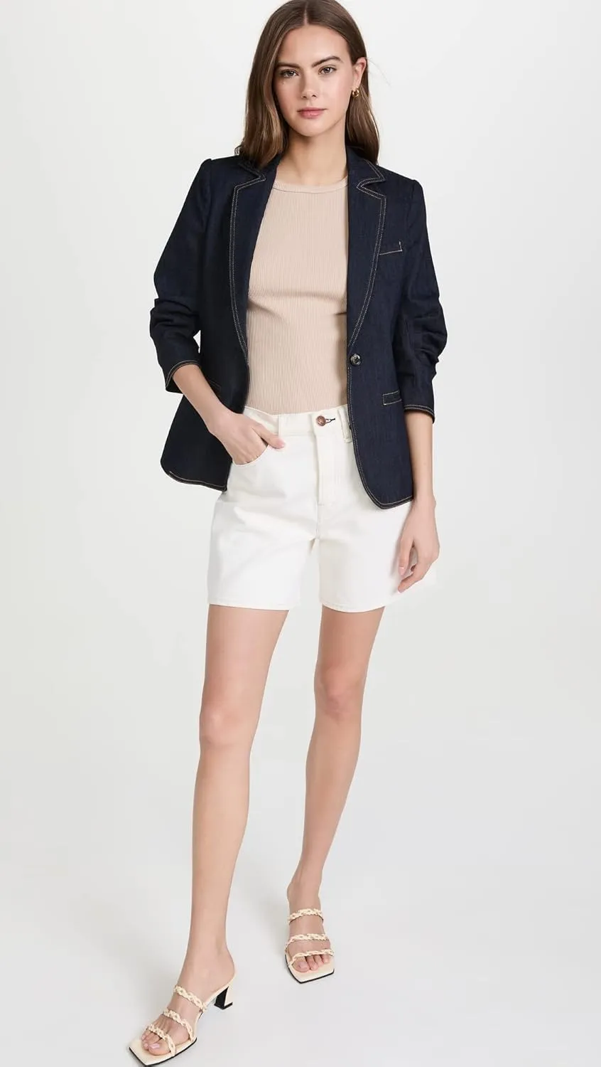 Cinq  Sept Women's Denim Khloe Blazer