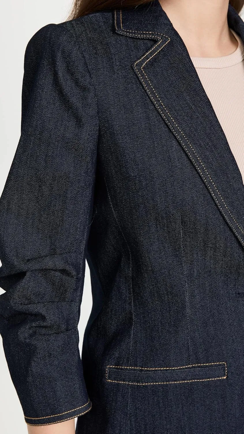 Cinq  Sept Women's Denim Khloe Blazer