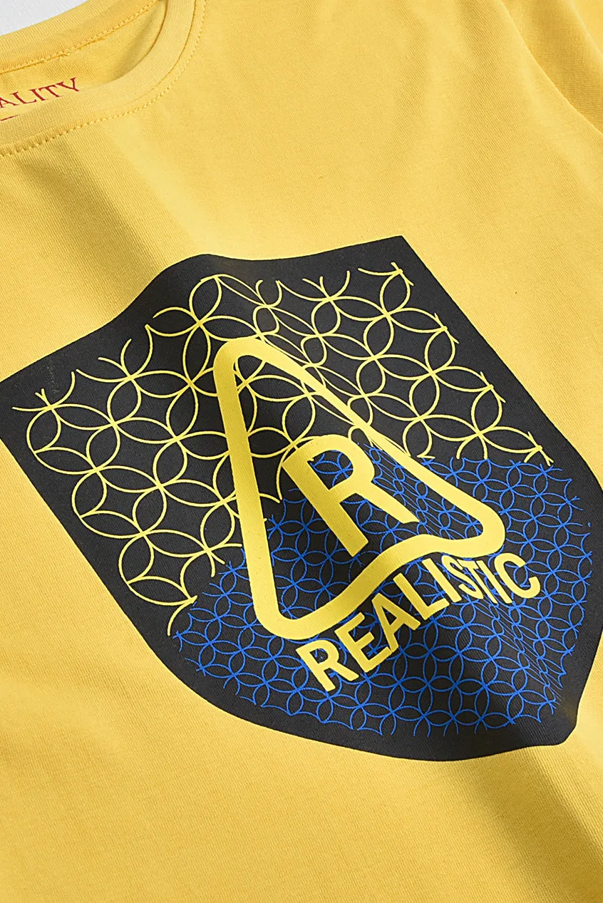 Classic Crest Realistic T-Shirt