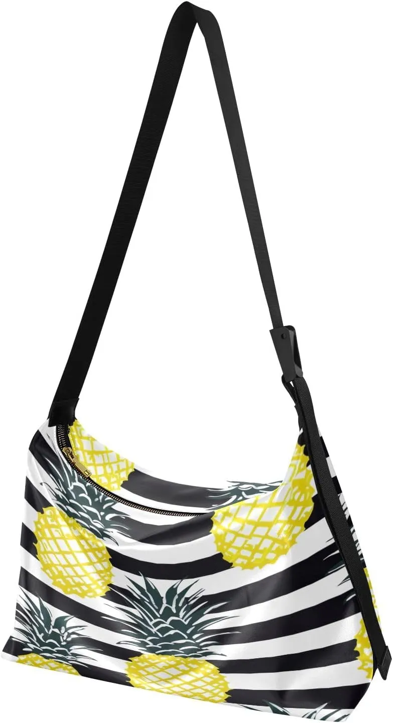 Colorful Geometric Ornament with Stylized Vegan Crossbody Bag, Cross Body Shoulder Bag, Woman Large Cross Body Bag