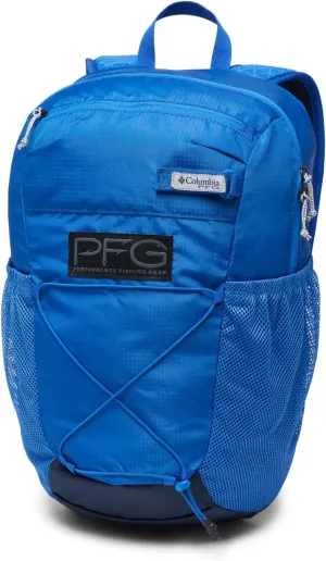 Columbia Unisex PFG Terminal Tackle 22L Backpack, Vivid Blue/Hooks, One Size