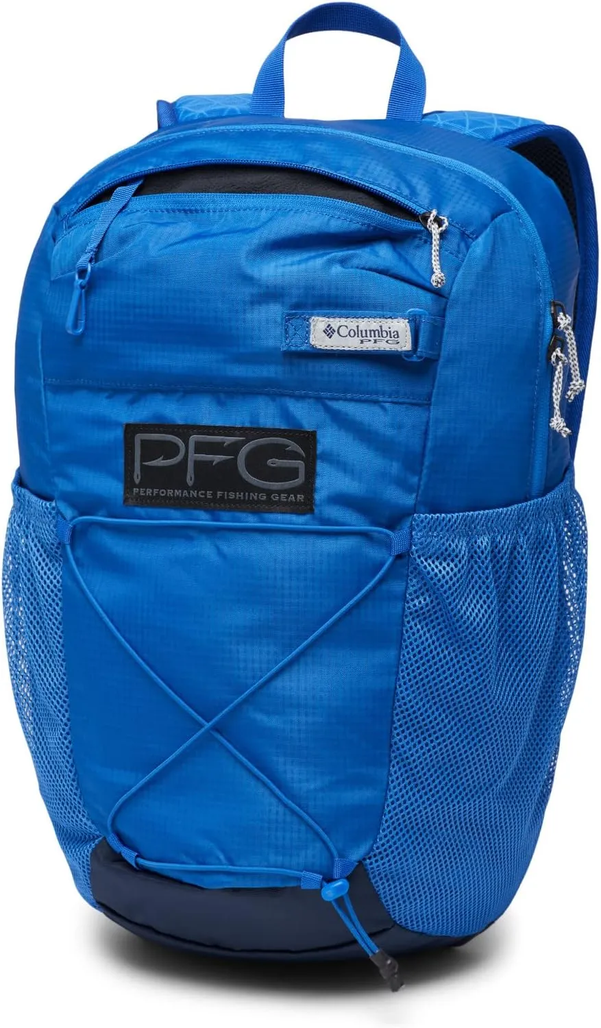 Columbia Unisex PFG Terminal Tackle 22L Backpack, Vivid Blue/Hooks, One Size