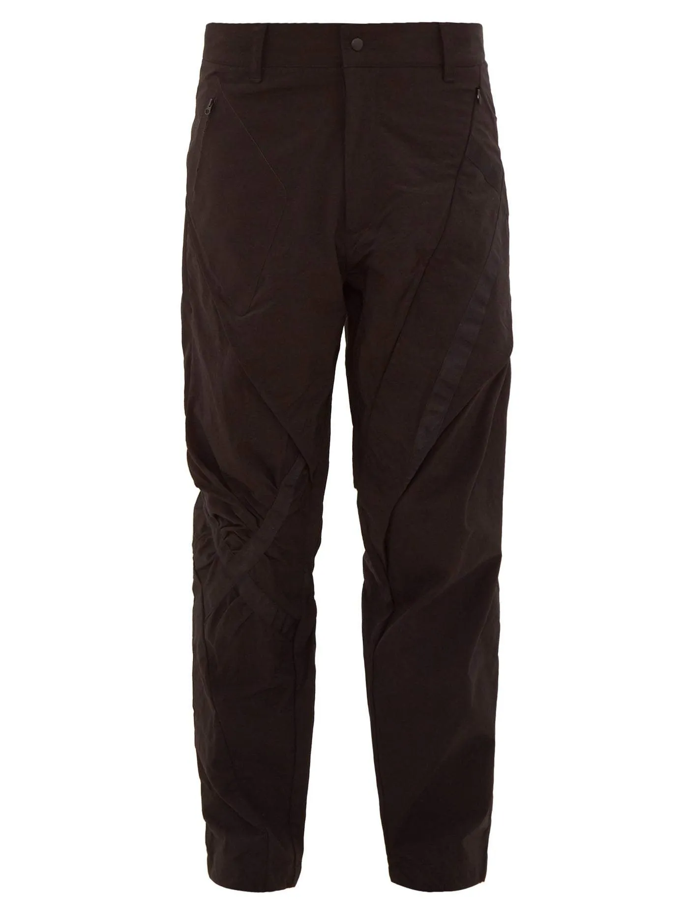 Cross-Taped Technical Trousers