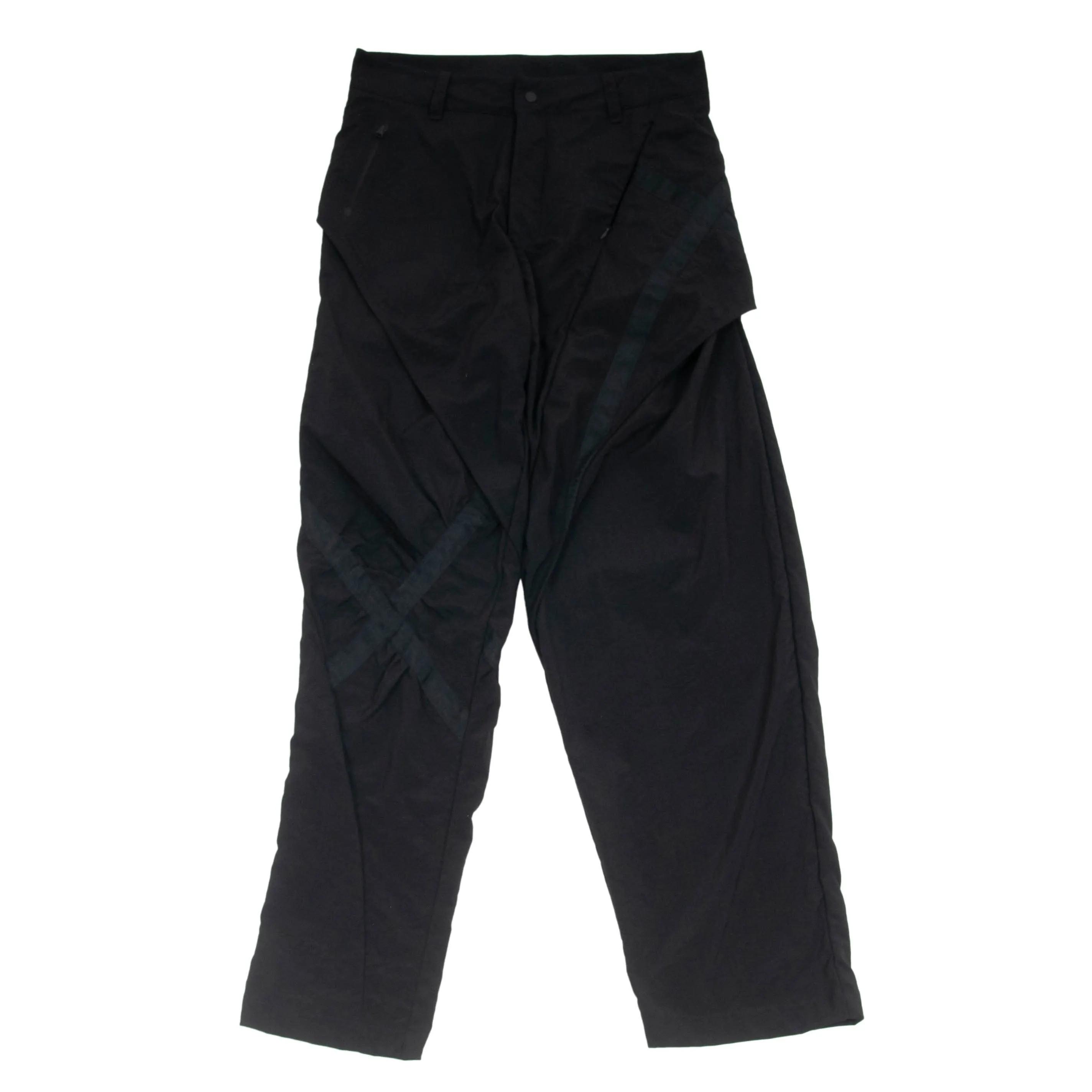 Cross-Taped Technical Trousers