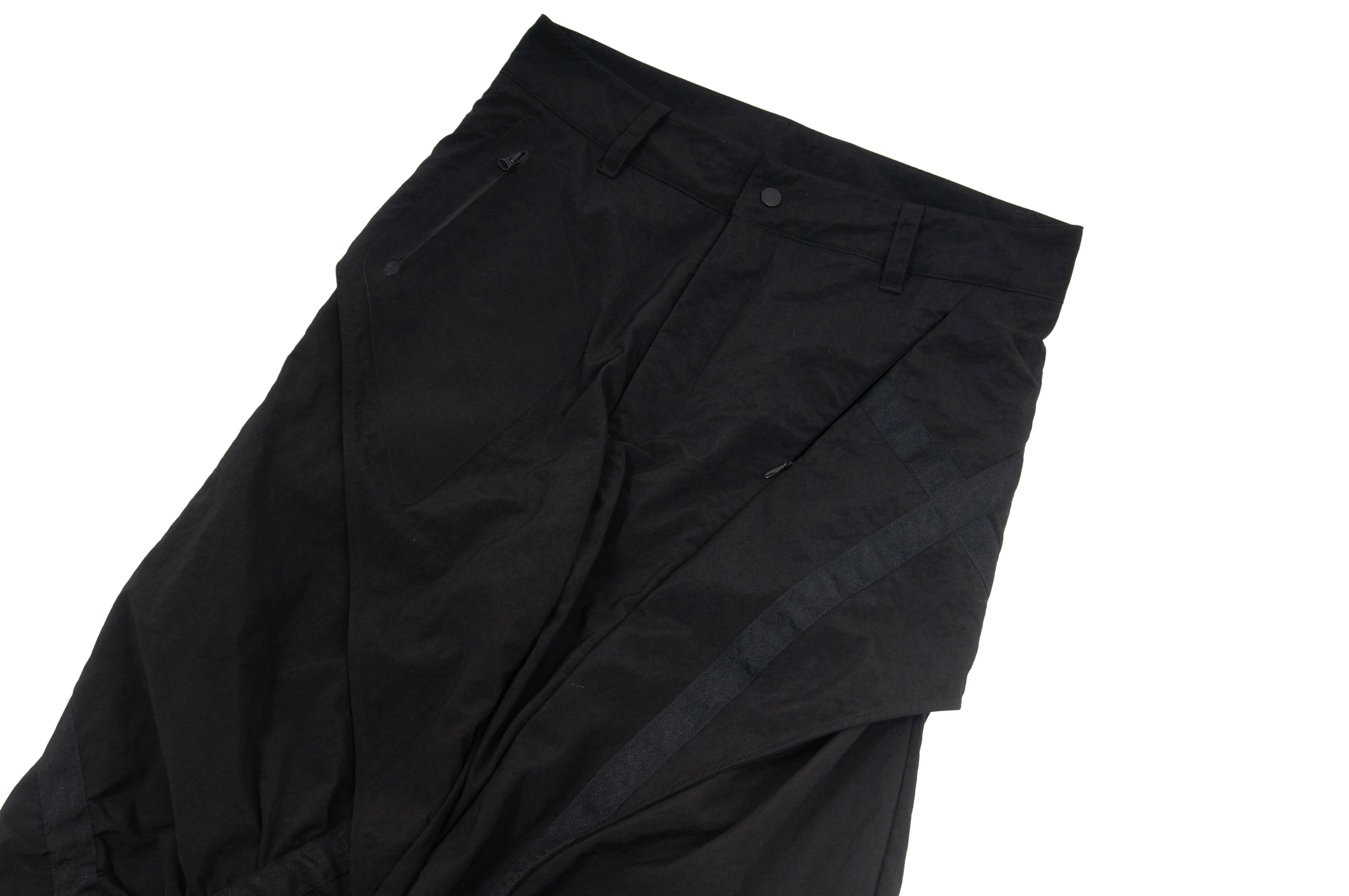 Cross-Taped Technical Trousers
