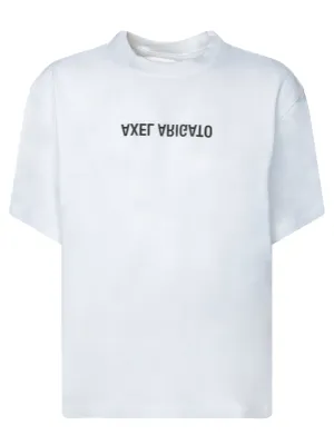 Distort Logo White T-shirt