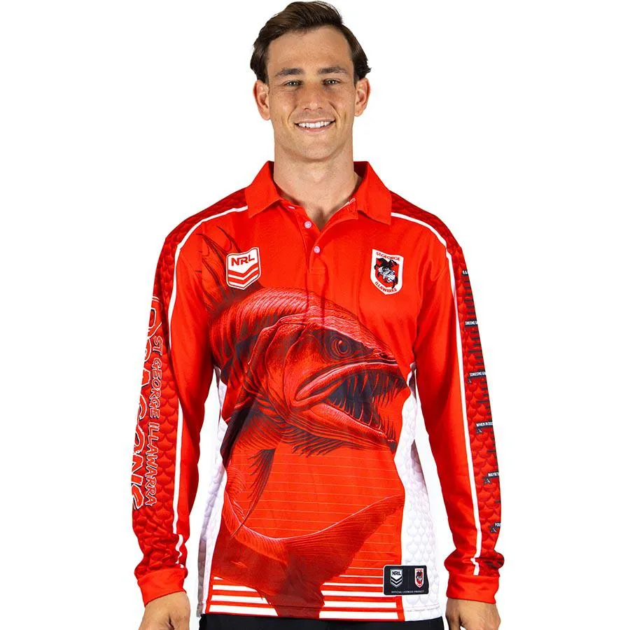 Dragons Barracuda Fishing Shirt