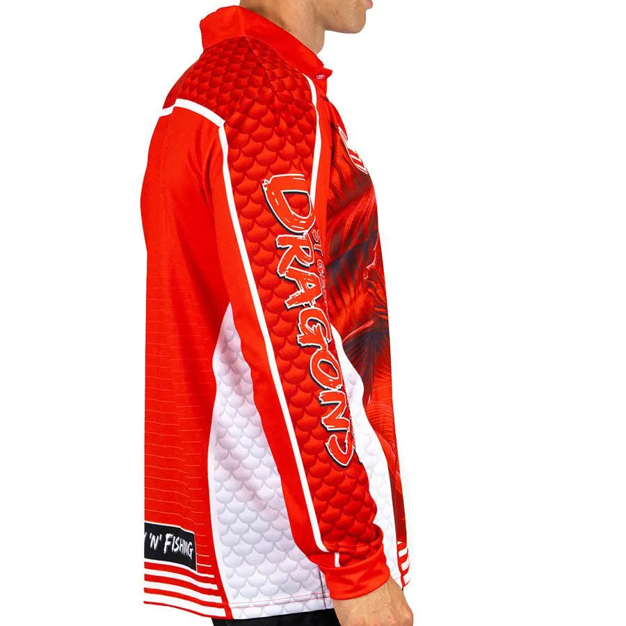 Dragons Barracuda Fishing Shirt