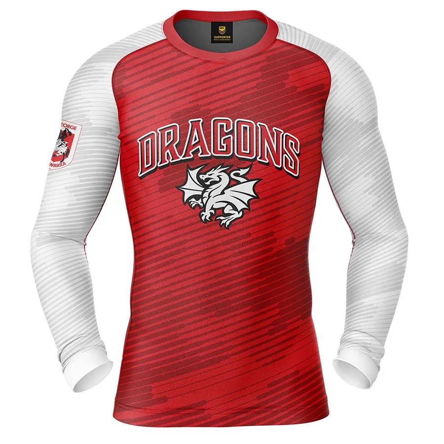 Dragons Men's Barrel Rashie