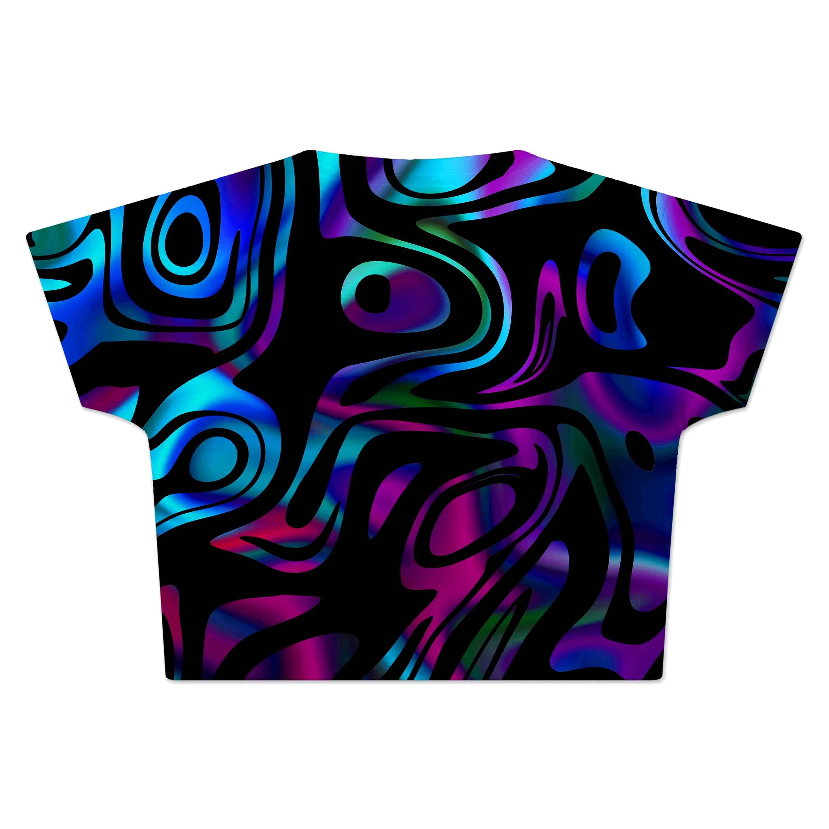 Dynamic Blues Crop Tee