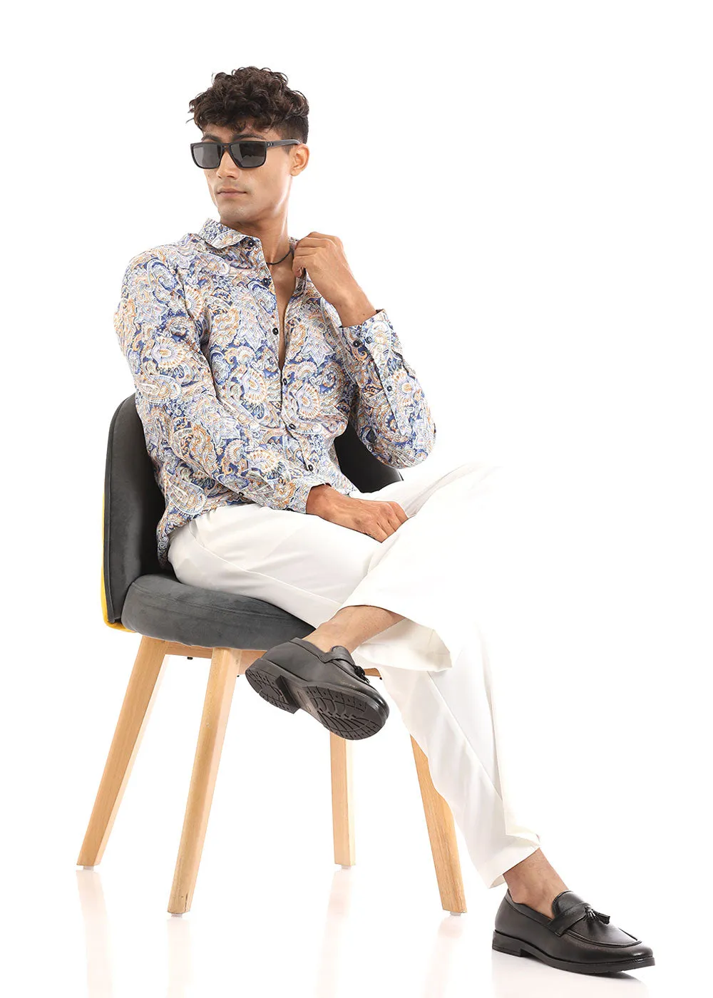 Fantasy Printed Full-Sleeves Shirt