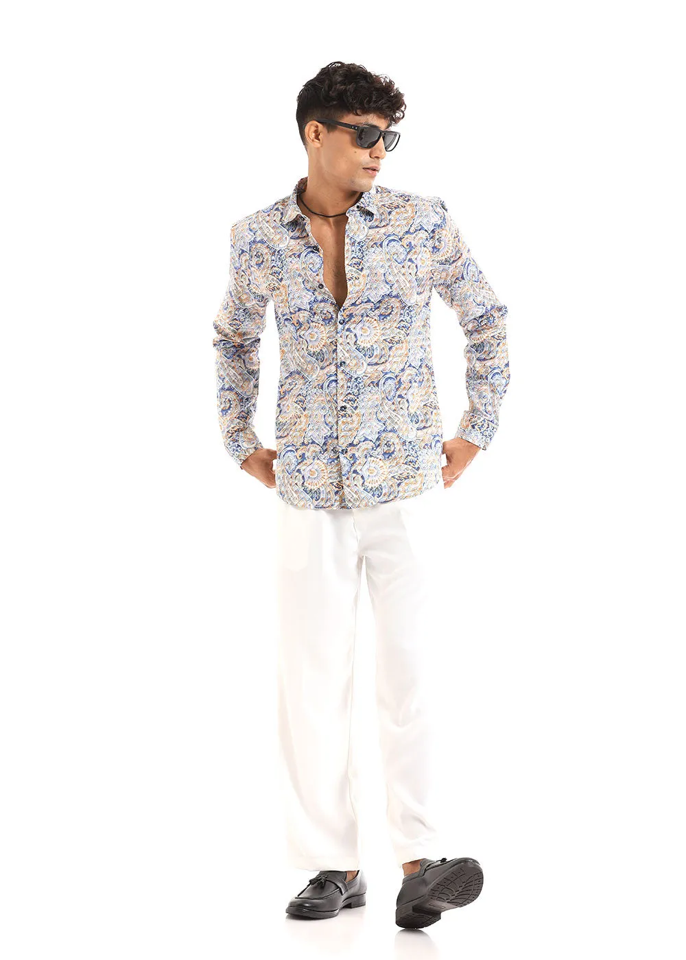 Fantasy Printed Full-Sleeves Shirt