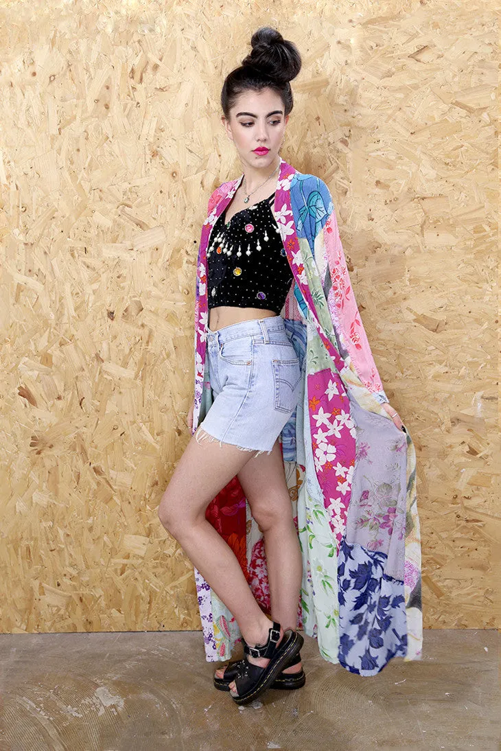 Fire Rose Full Length Kimono