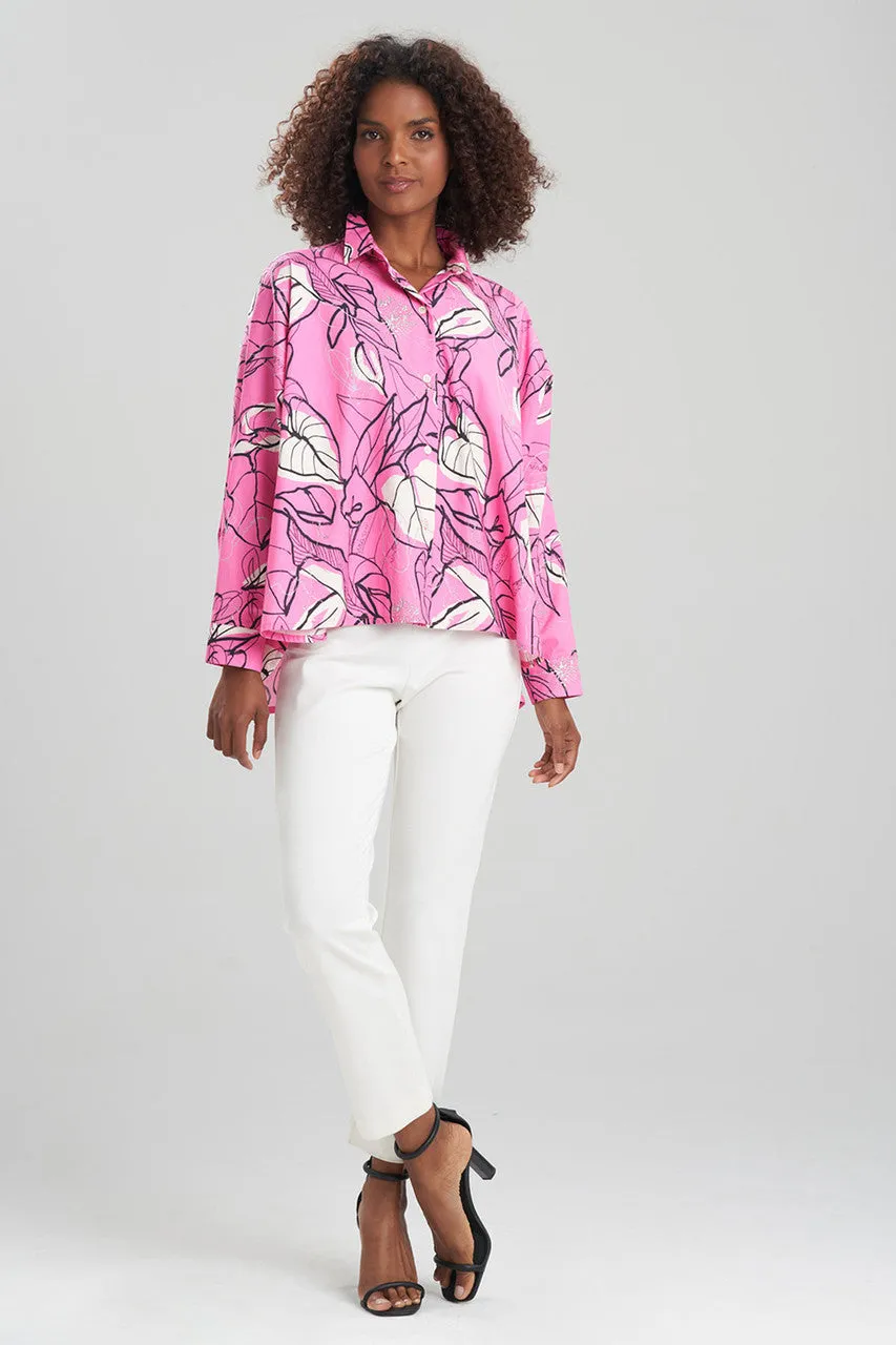 Hana Cotton Poplin Shirt