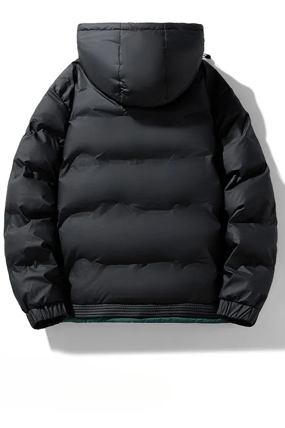 Hooded Insulated Down Jacket