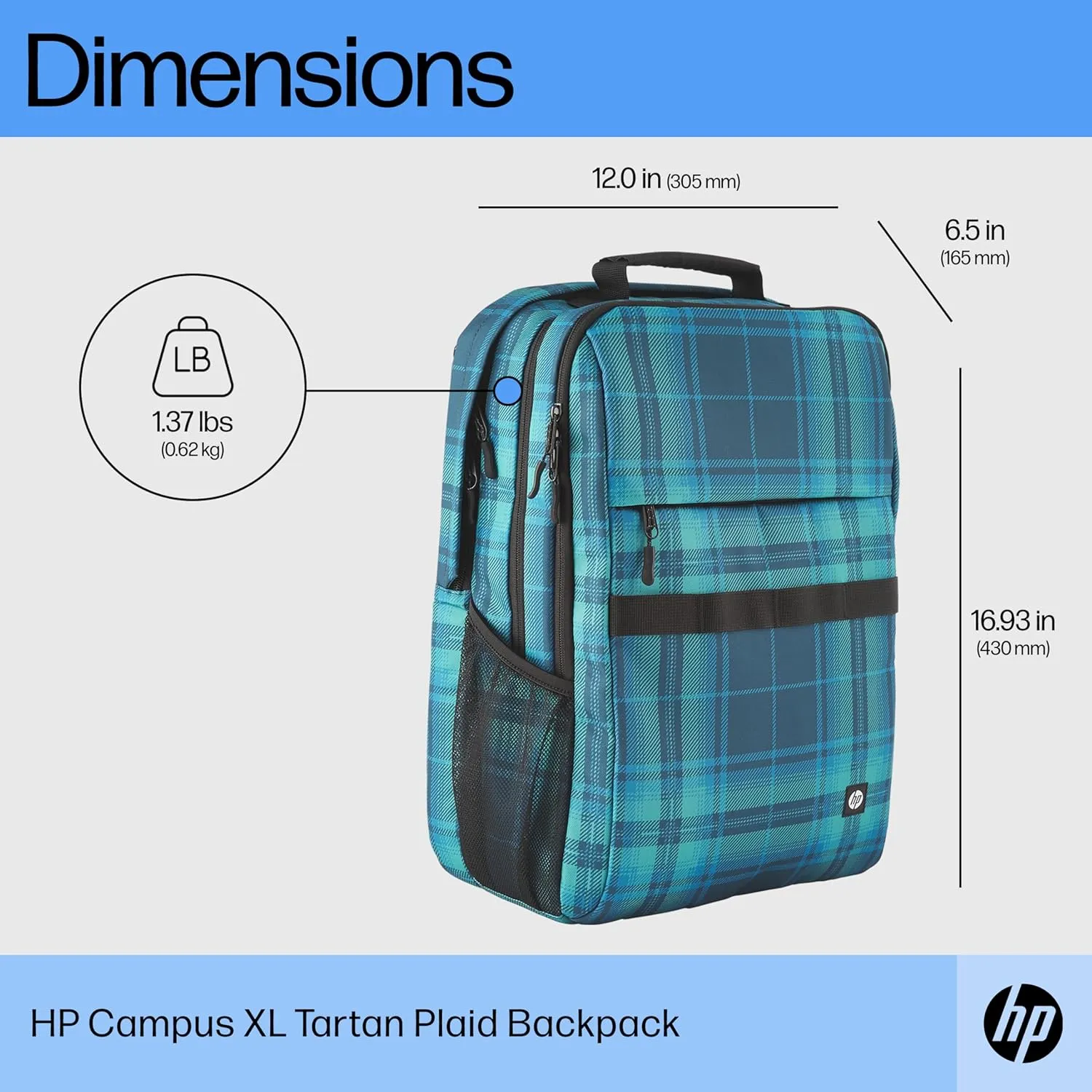 HP Laptop, Blue-Turquoise, XL-20L