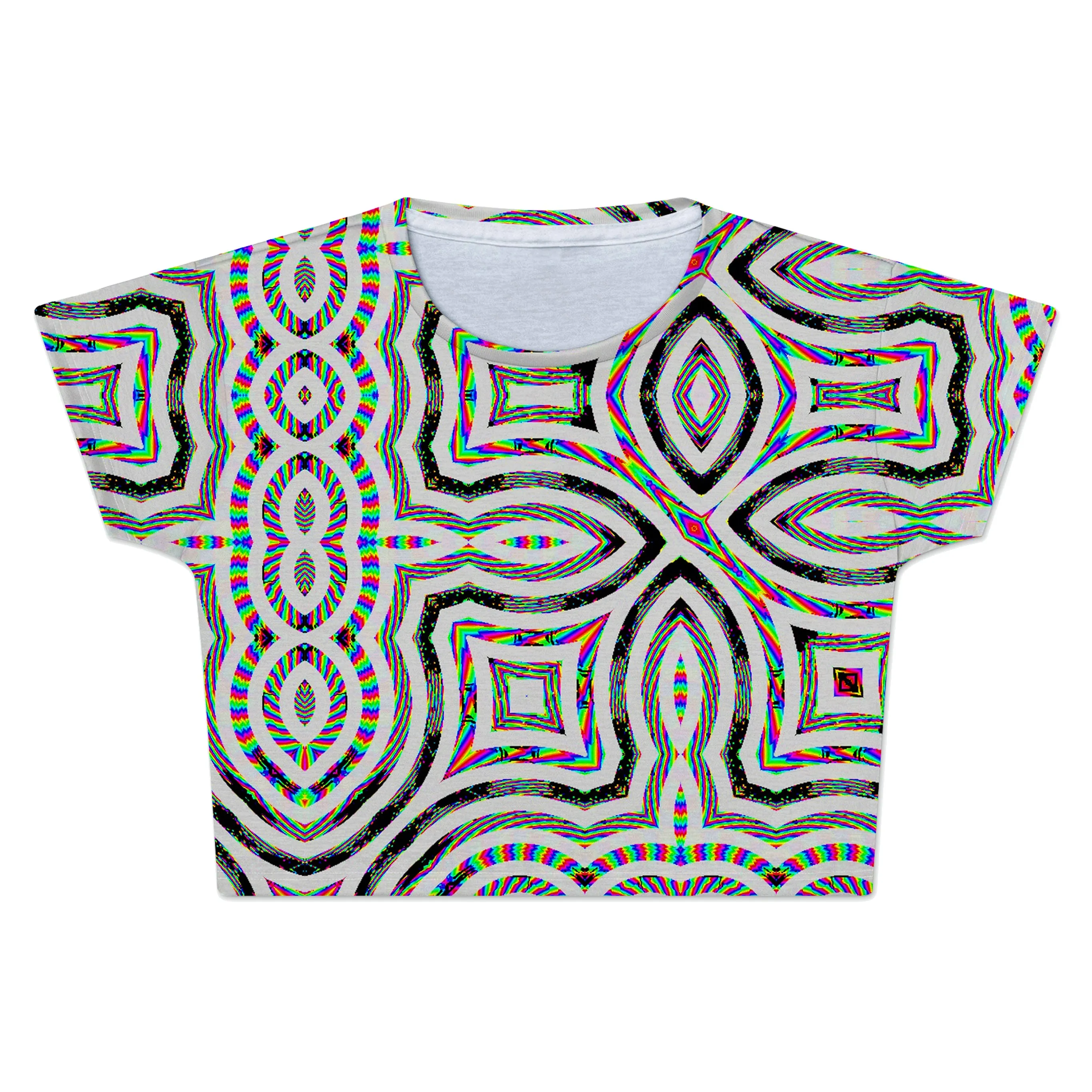 Interwoven Crop Tee