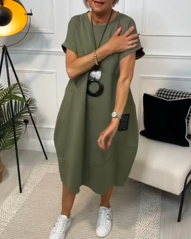 Ivy | Stylish Short-Sleeve Casual Dress