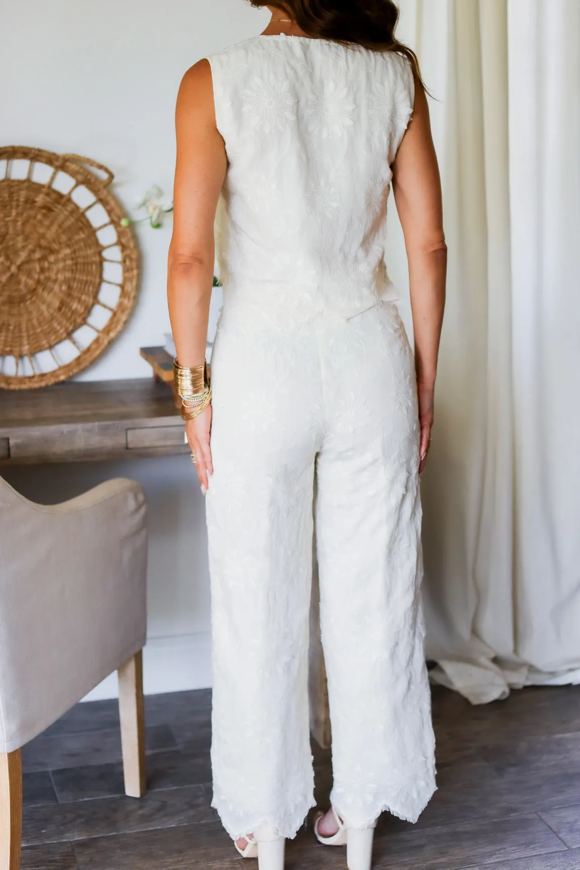 Julie Embroidered Trousers