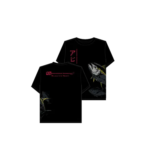 KATAKANA AHI Katakana Tuna Shirt Spearfishing