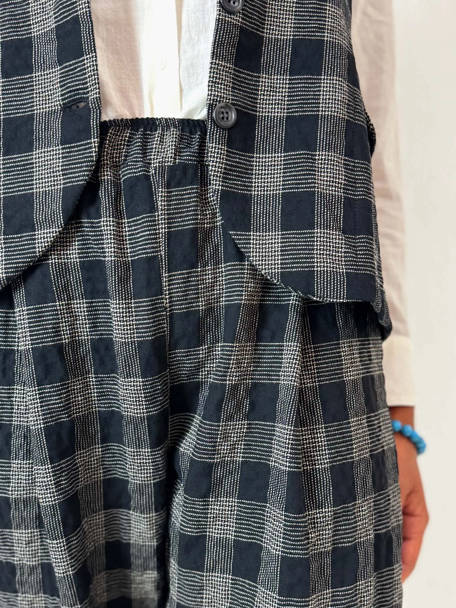 Kimchi Glen Check Waistcoat
