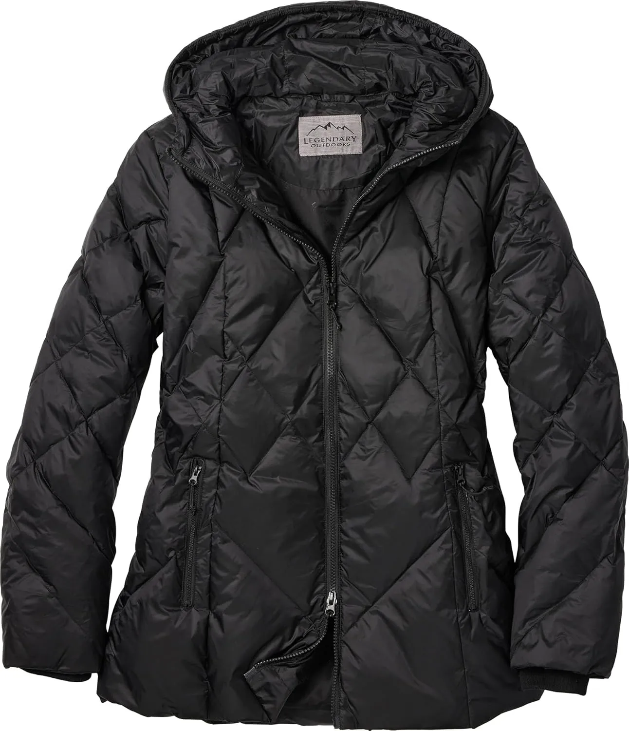 Legendary Whitetails Alpine Down Hooded Coat for Women, Puffy Parka Winter Jacket