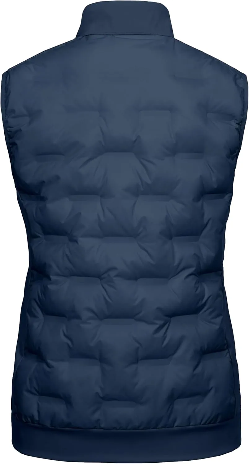 Little Donkey Andy Women's Puffer Vest Lightweight Sleeveless Golf Padded Jacket