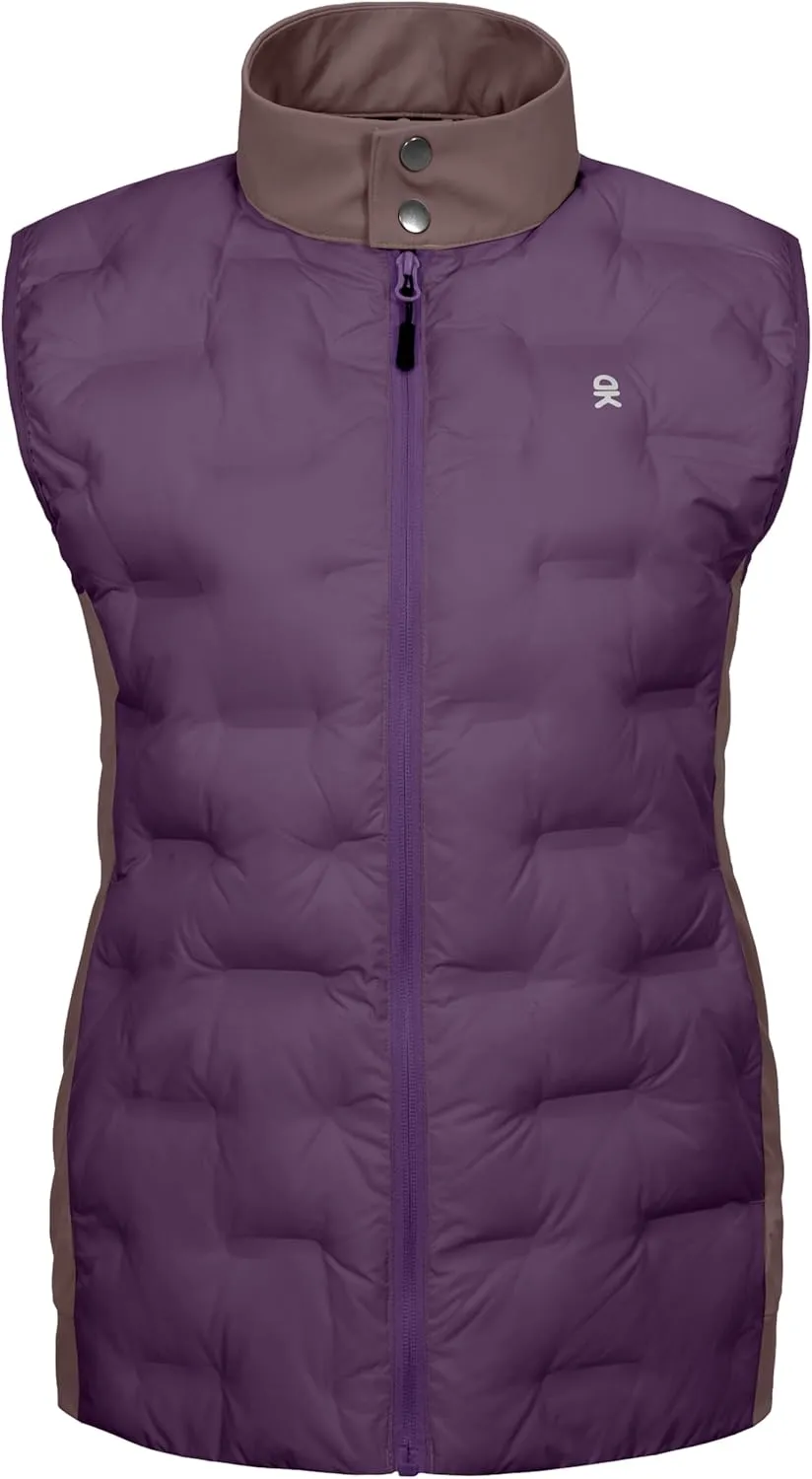 Little Donkey Andy Women's Puffer Vest Lightweight Sleeveless Golf Padded Jacket