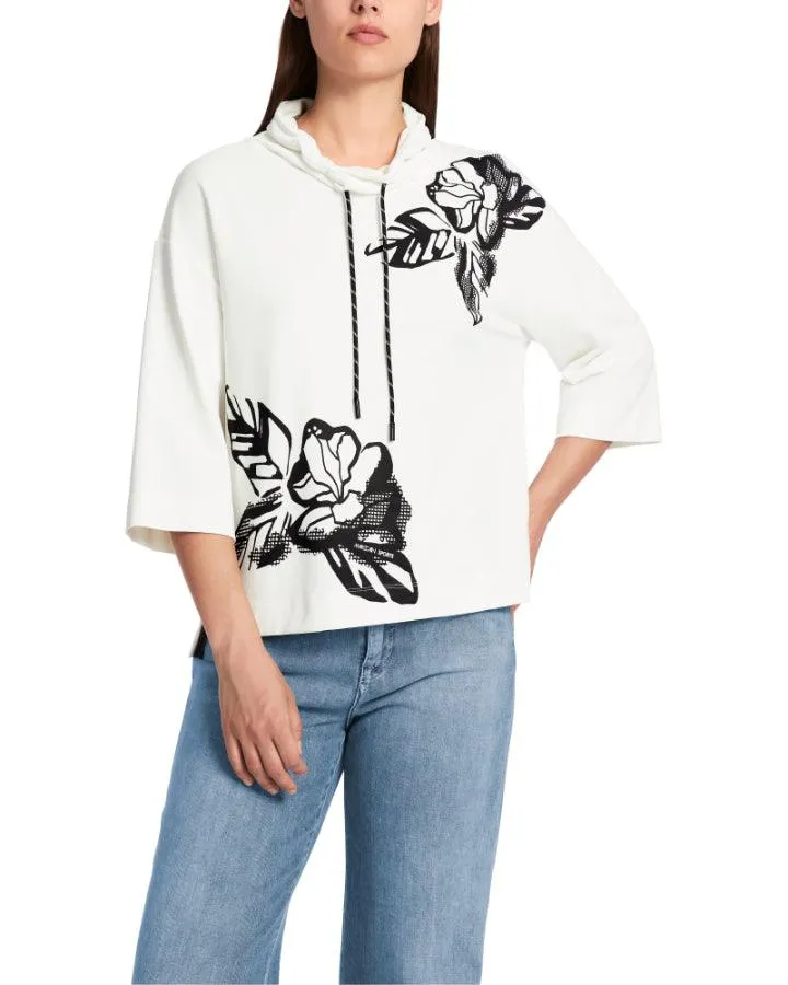 Marc Cain Placed Print Sweatshirt