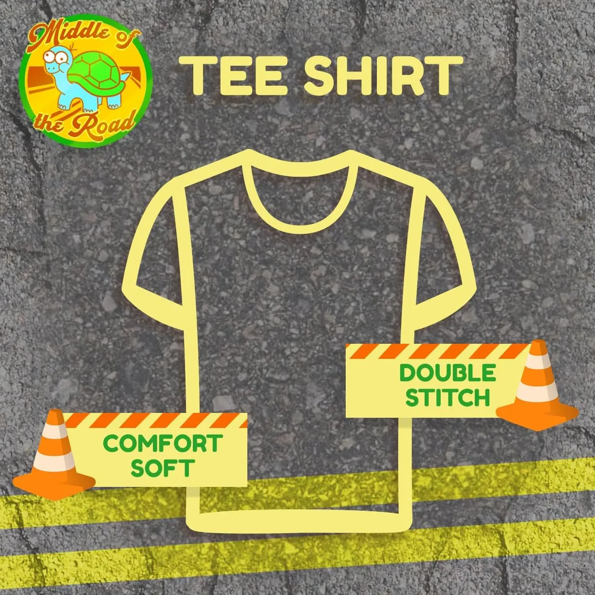 Middle of the Road Toni Kroos - Men's Soft & Comfortable T-Shirt SFI #G1599424