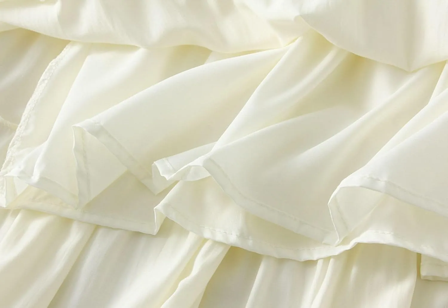 Midi Skirt for Women HIgh Waist A-line Summer Skirts Pleated Tiered Flowy Swing Beach Skirt