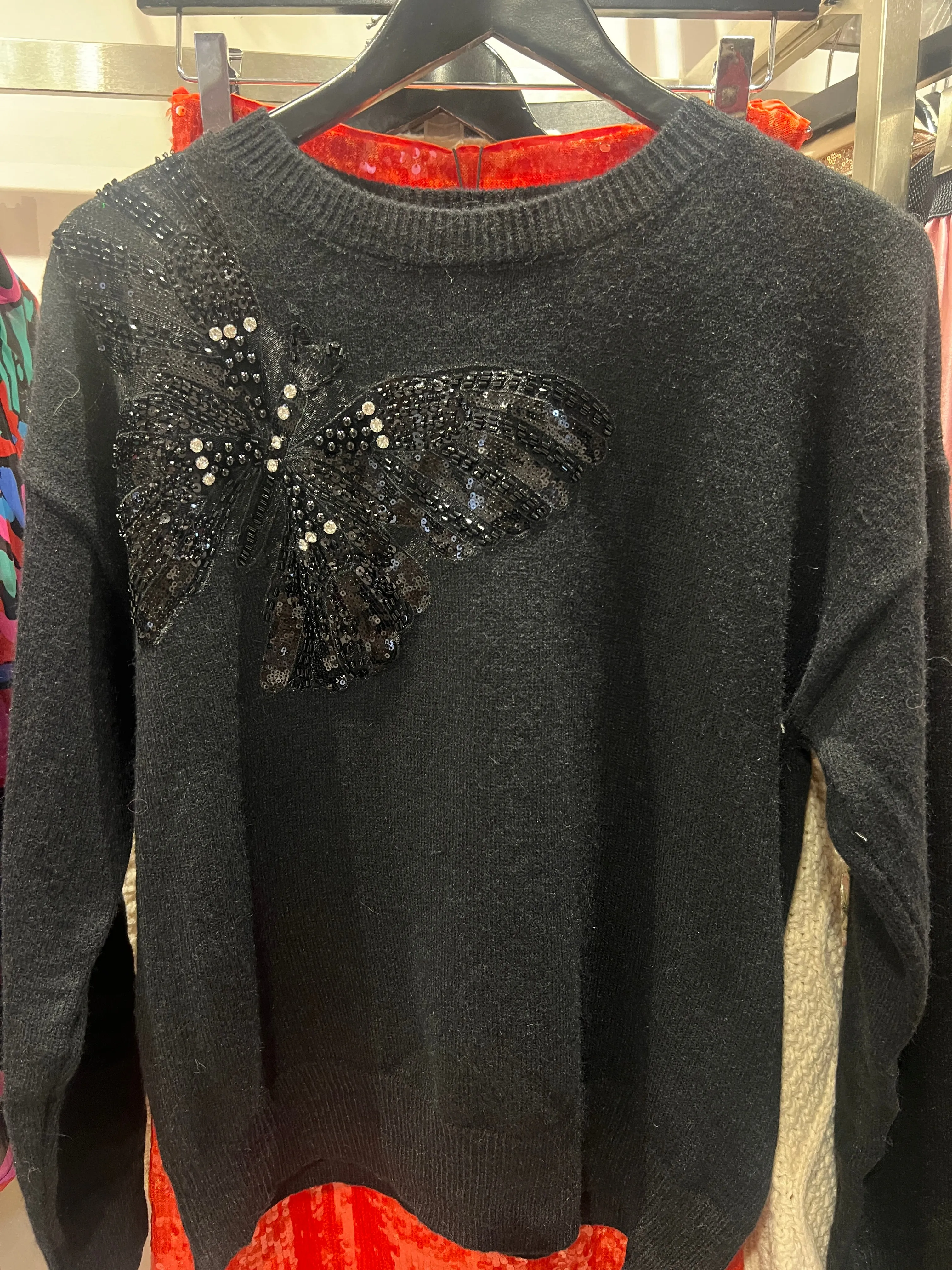 Milena Pearl Butterfly Jumper