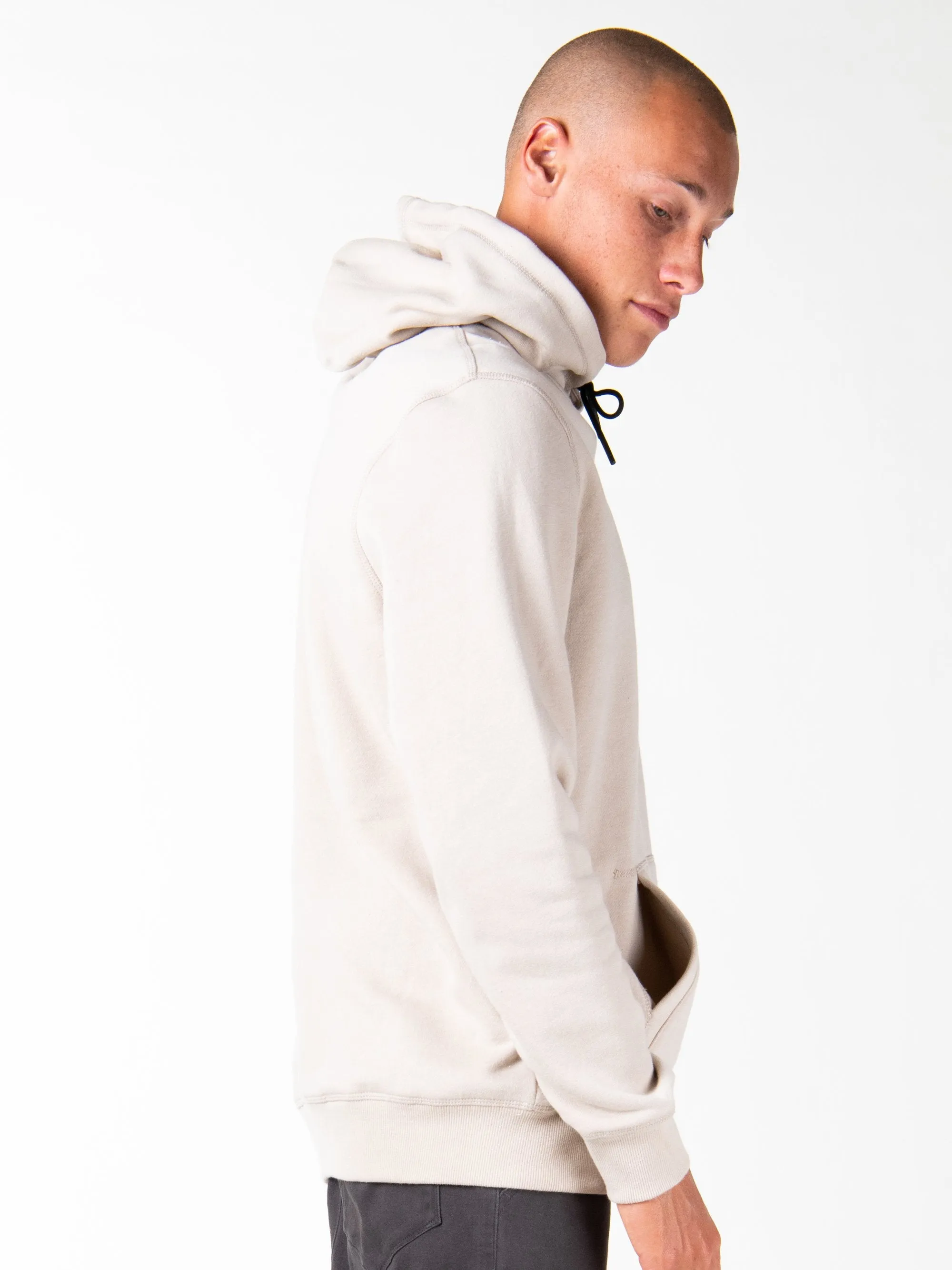 One Hit Wonder Hooded Fleece - Feather Grey