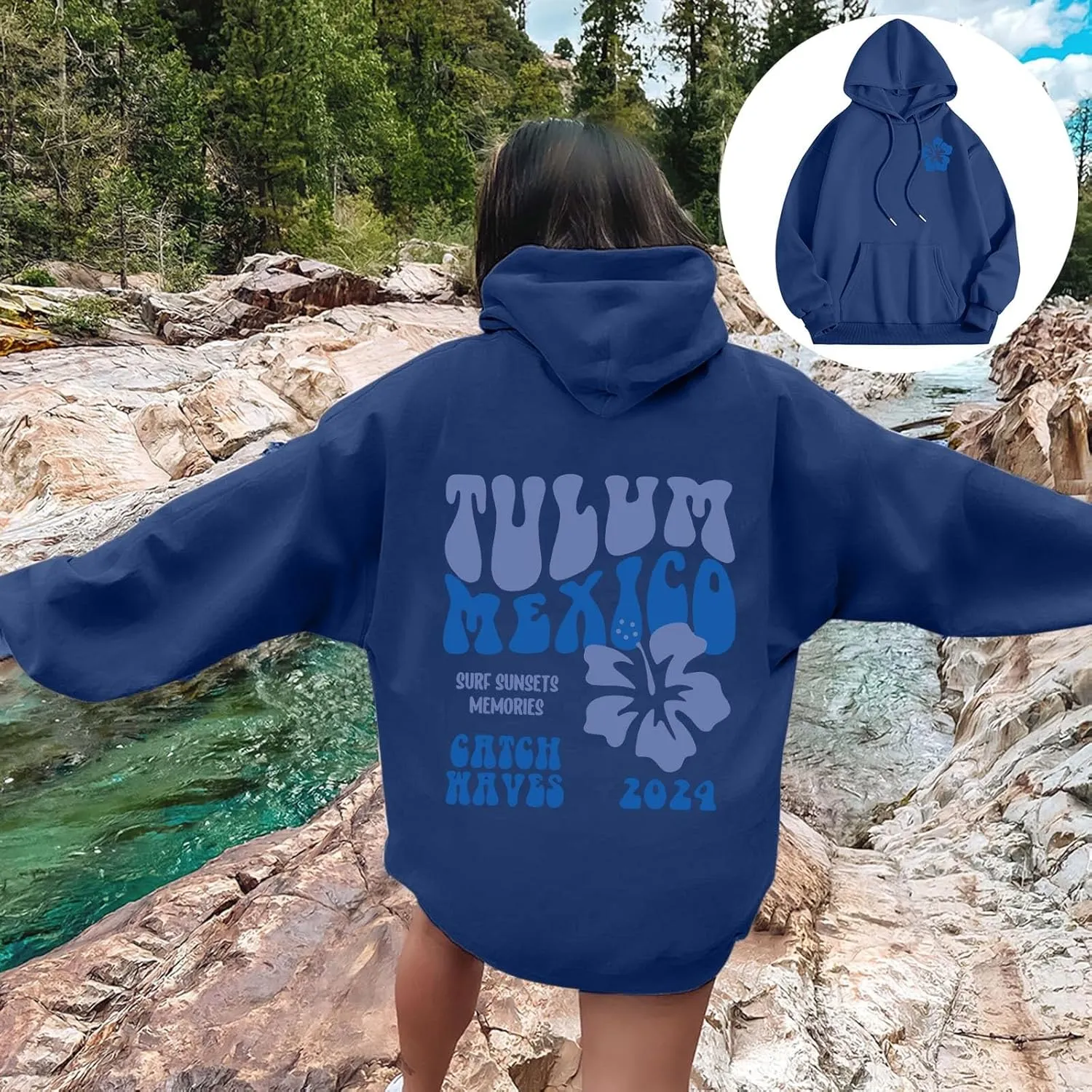 Oversized Hoodies for Women Teen Girls Pink Letter Graphic Long Sleeve Y2K Hooded Comfort Sweatshirt Pink Hoodie