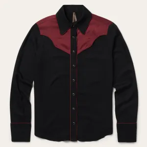 Piped Western Blouse