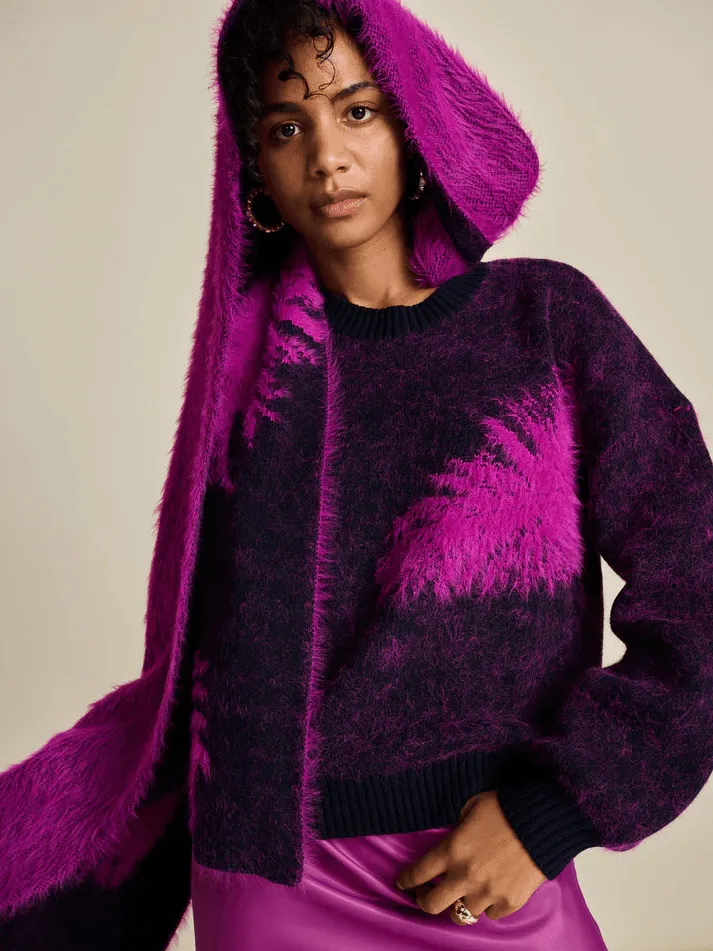 POM Feather Midnight Blue Jumper