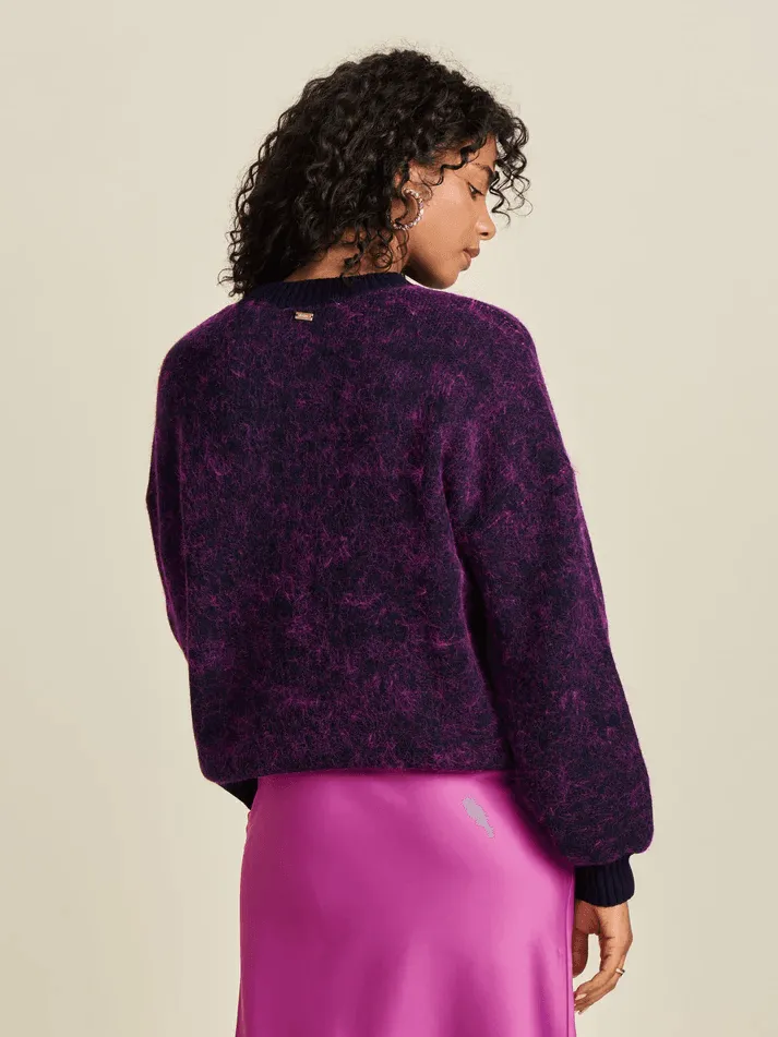 POM Feather Midnight Blue Jumper